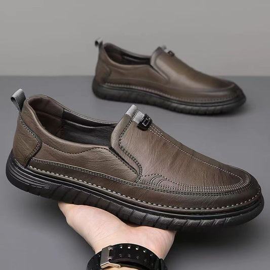 😝[39-44]👞Pantofi bărbătești din piele naturală moale – Confort total pentru bărbați maturi.3968069